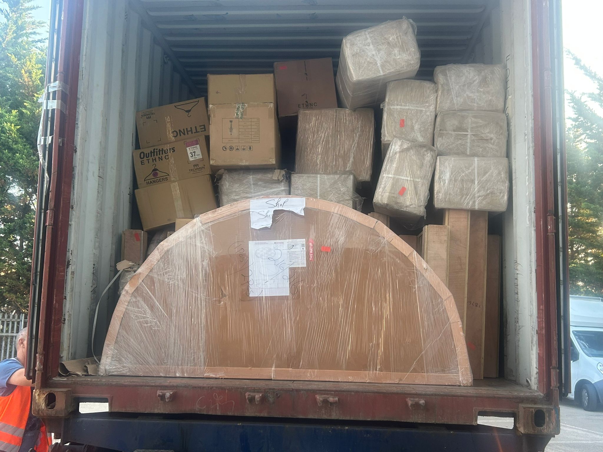 Packed Container